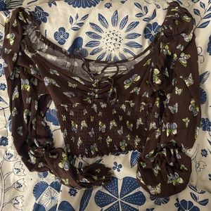 Urban Outfitters Butterfly Top